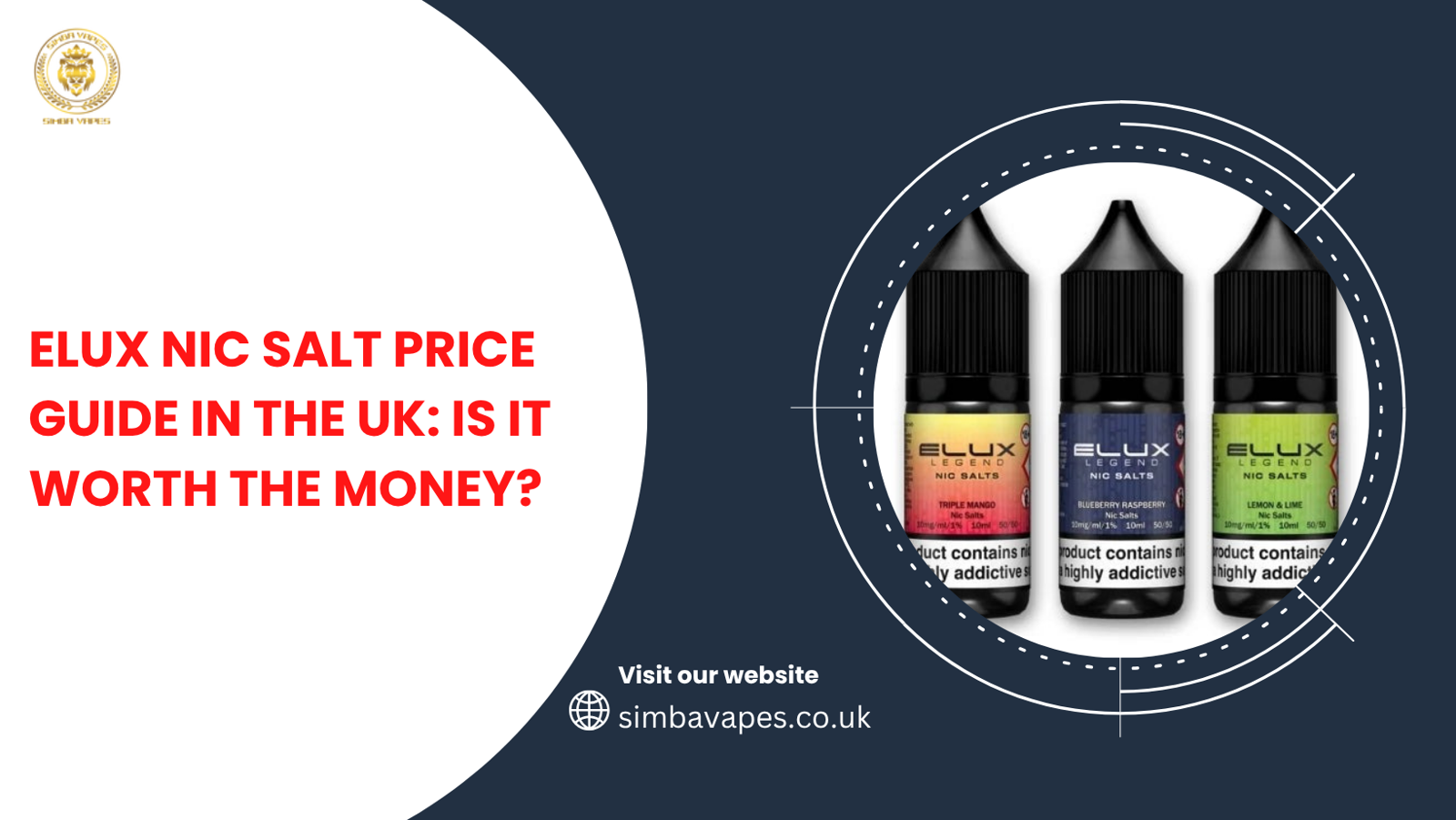 Elux Nic Salt Price Guide in the UK: Is It Worth the Money?