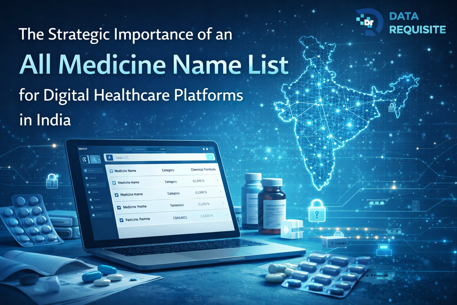 All Medicine Name List: The Backbone of Digital Healthcare Platforms in India