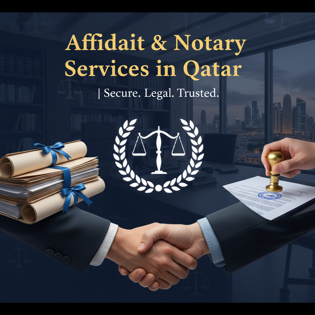 Affordable Affidavit Notary Services in Qatar | Quick Turnaround