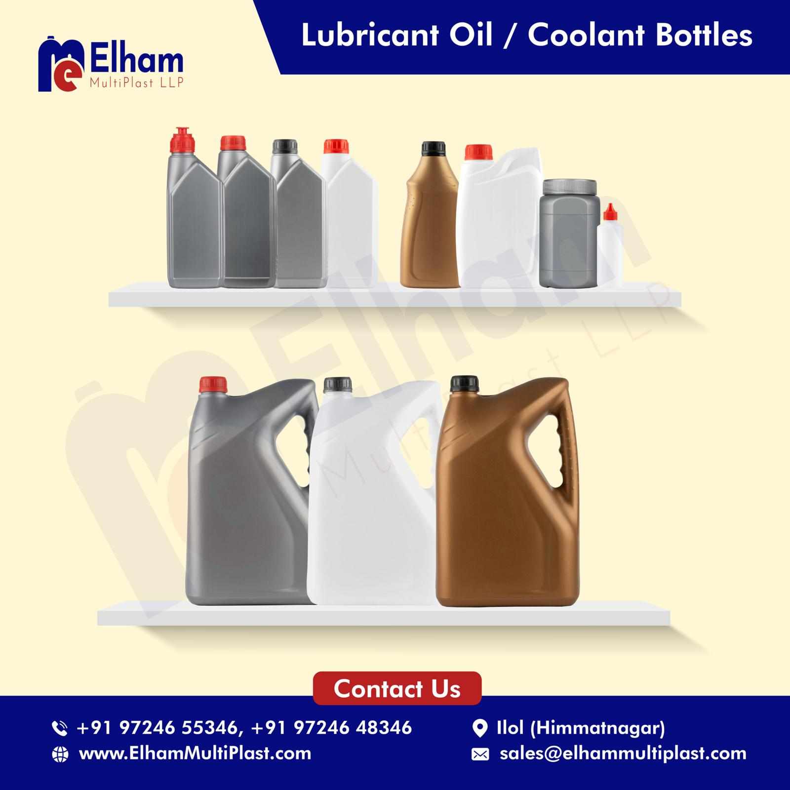 Lubricant Bottles Manufacturer for Indian Industries – Why Packaging Choice Still Matters | Elham MultiPlast LLP
