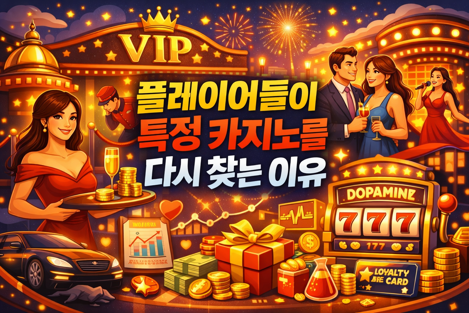 플레이어들이 특정 카지노를 다시 찾는 이유
