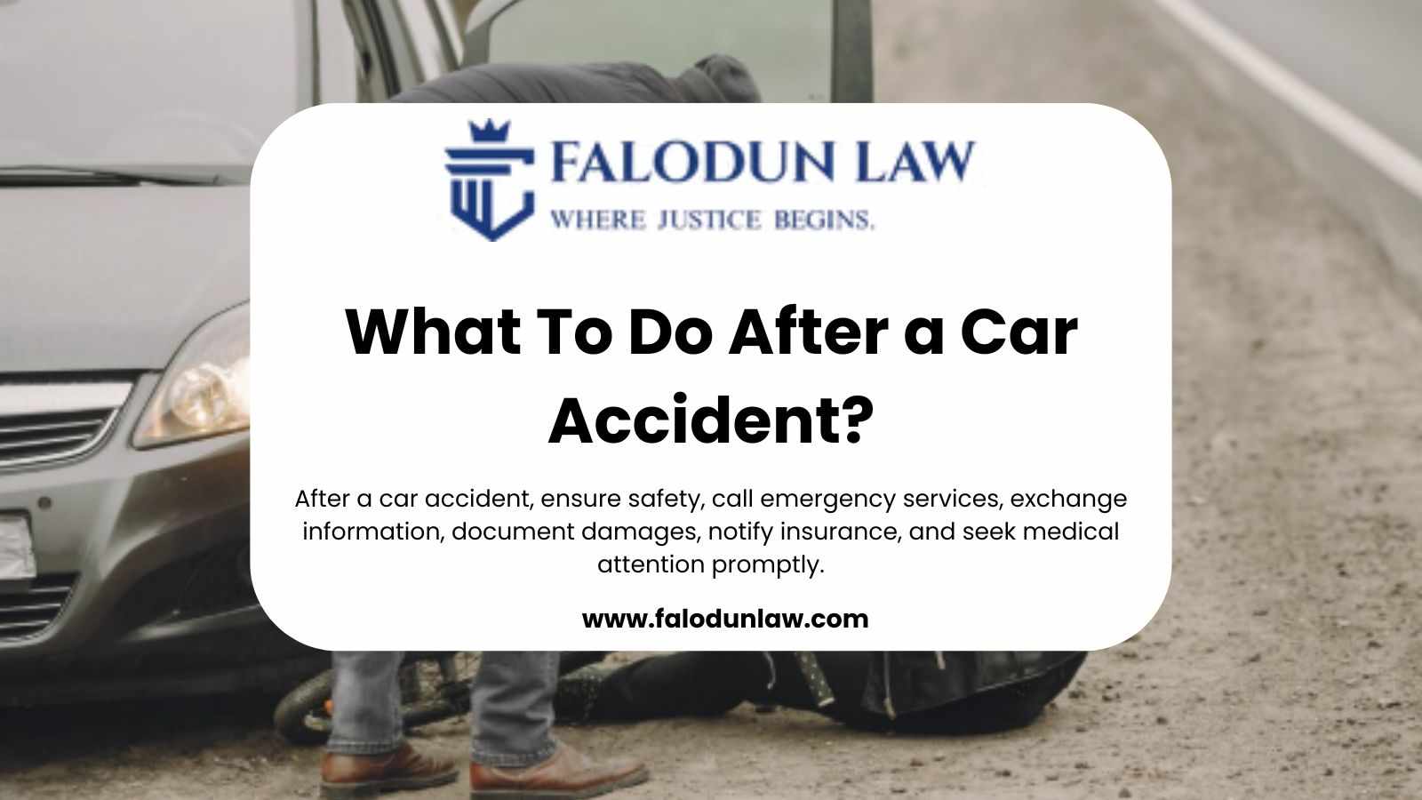 What To Do After a Car Accident in Columbia, MD?