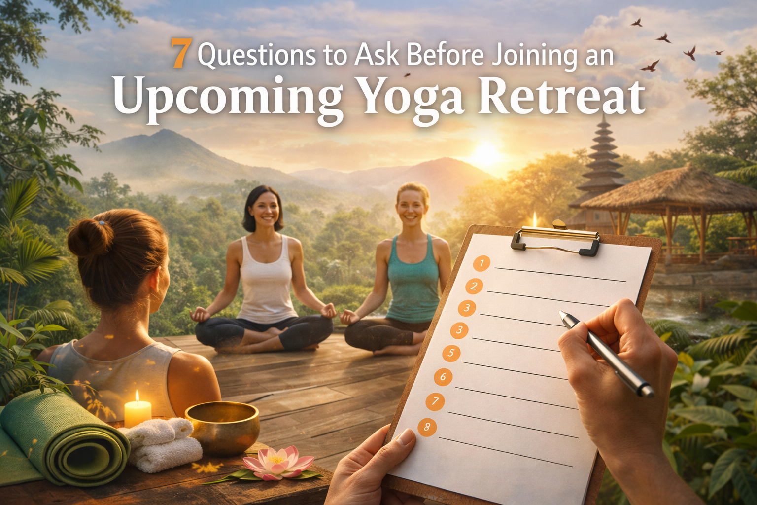 7 Questions to Ask Before Joining an Upcoming Yoga Retreat