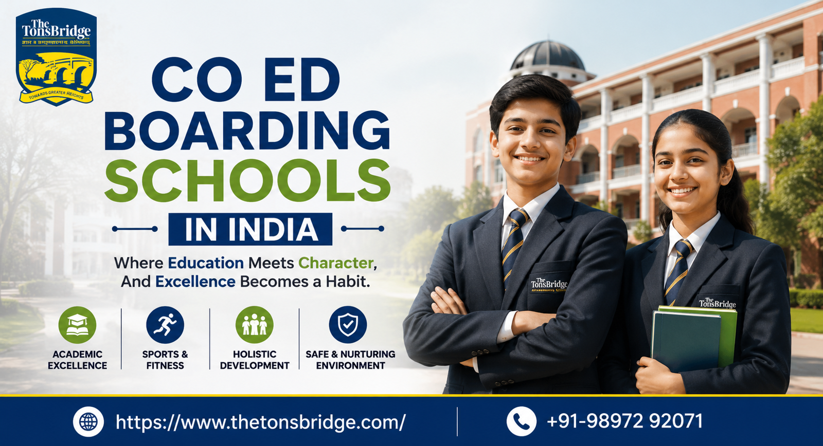 Co Ed Boarding Schools in India: Building Future-Ready Students at The TonsBridge School