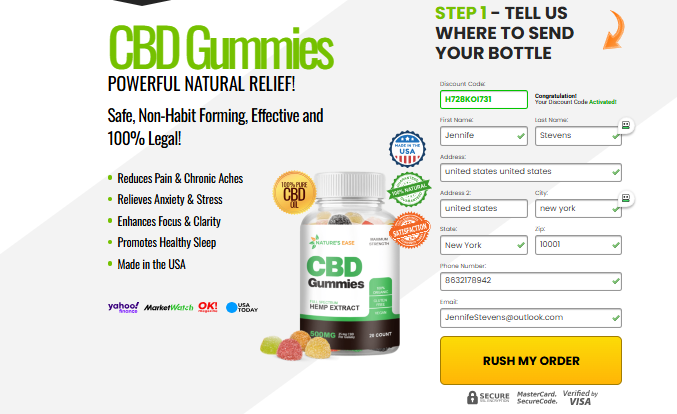 Natures Ease CBD Gummies — Review (2026) A Natural Wellness Solution?
