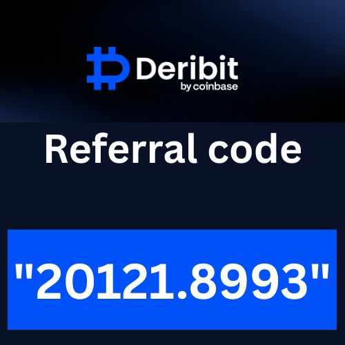 Deribit Referral code "20756.2531" Get 20% Off On Trading Fees