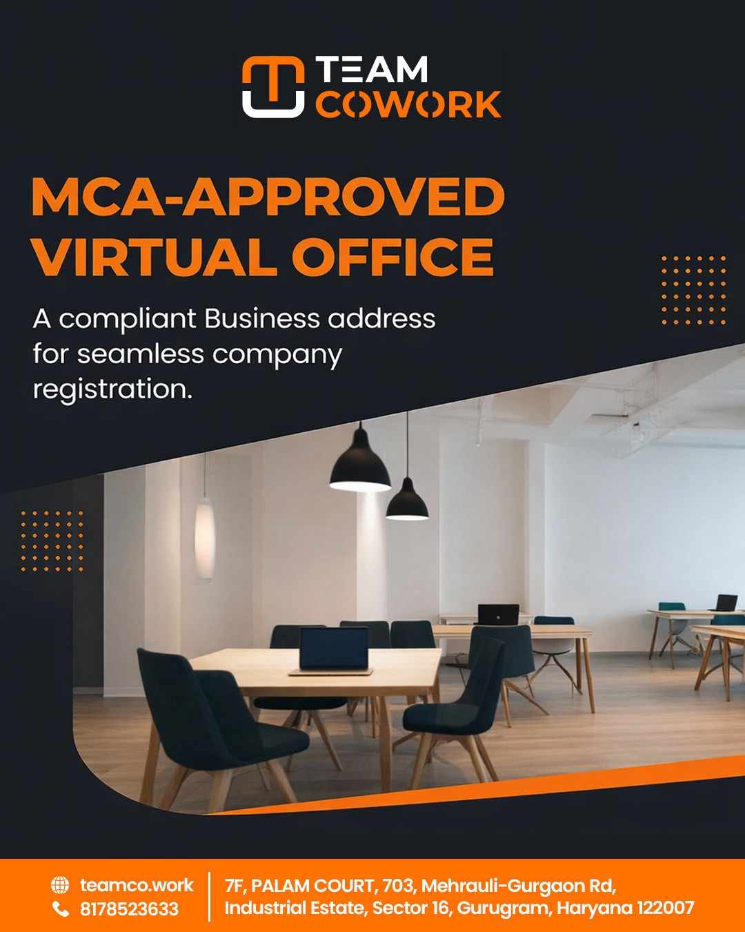 Virtual office in Delhi - Team Cowork