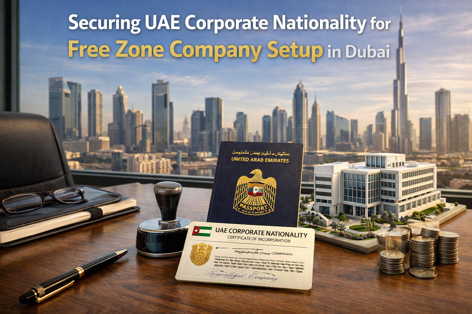 Securing UAE Corporate Nationality for Free Zone Company Setup in Dubai