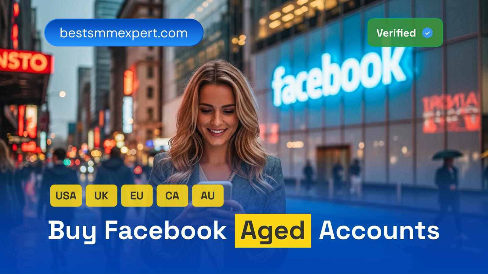 Buy Facebook Aged Account​ with Marketplace