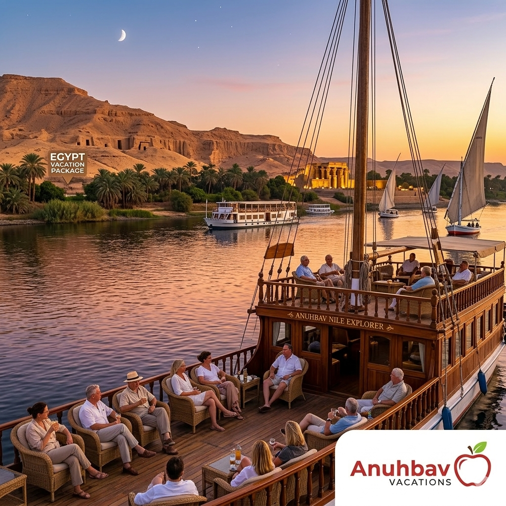 Do Egypt vacation packages include a cruise on the Nile River?