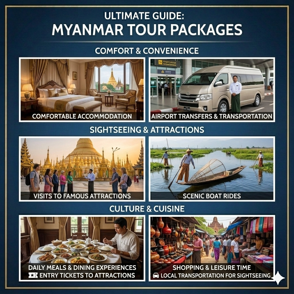 What Is Included in a Myanmar Tour Package?