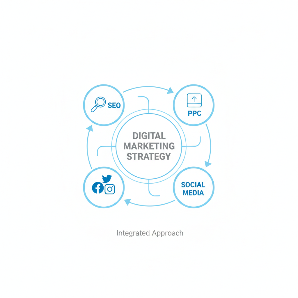 How SEO, PPC, and Social Media Work Together in a Digital Strategy