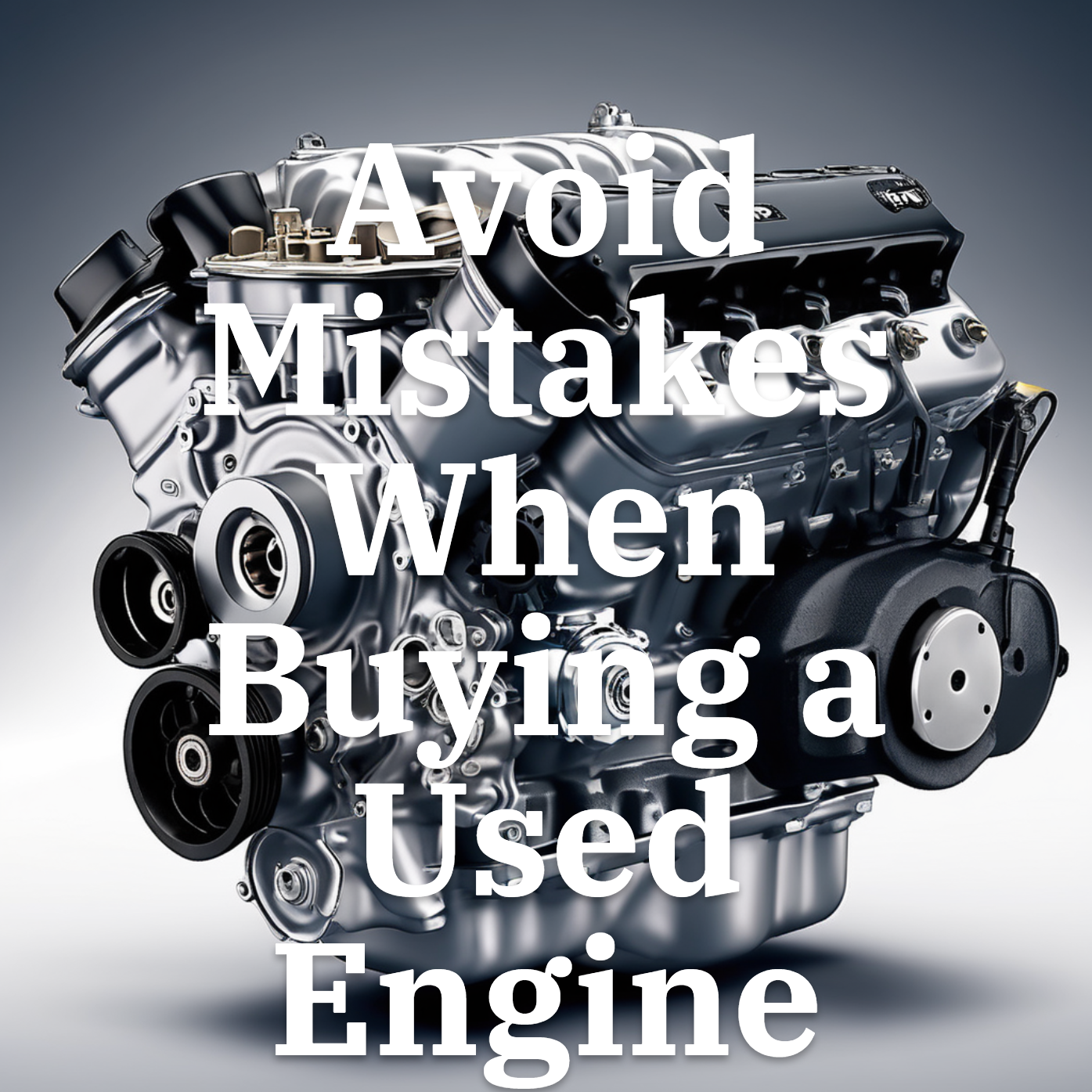 Avoid Costly Mistakes When Buying a Used Engine