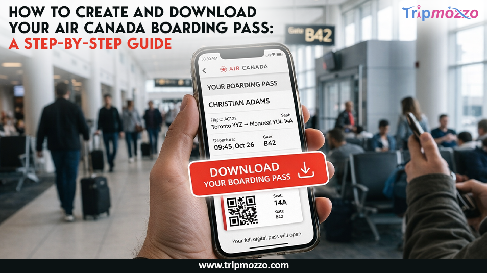 Can I download an Air Canada mobile boarding pass?