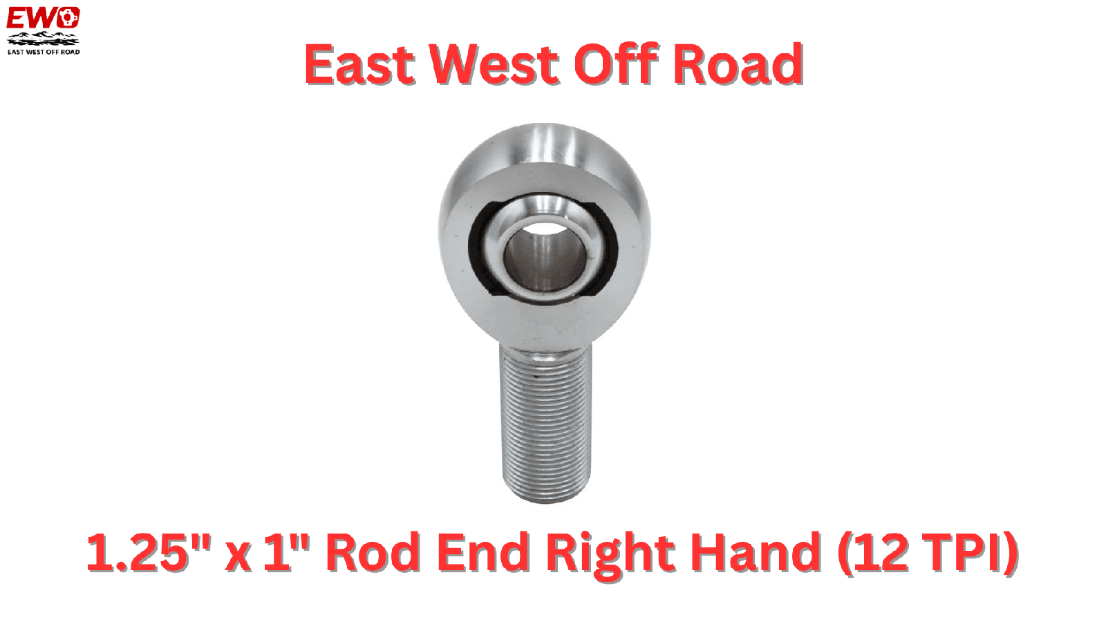 Heavy-Duty 1.25 Inch Chromoly Heim Joints for Hardcore Off-Road Builds