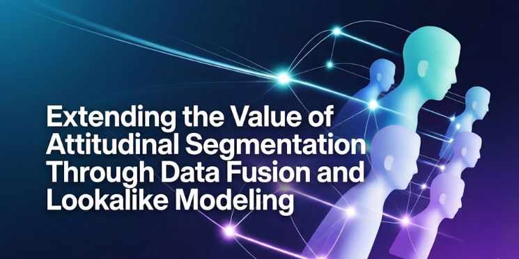 Attitudinal Segmentation Through Data Fusion and Lookalike Modeling