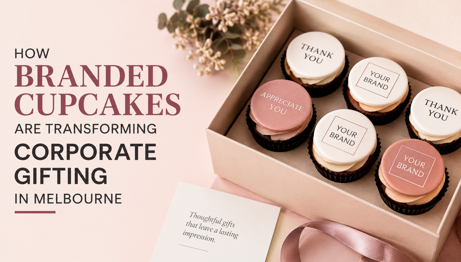 How Branded Cupcakes Are Transforming Corporate Gifting in Melbourne