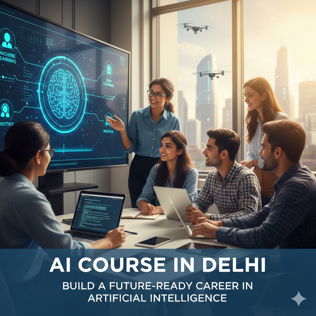 AI Course in Delhi: Build a Future-Ready Career in Artificial Intelligence