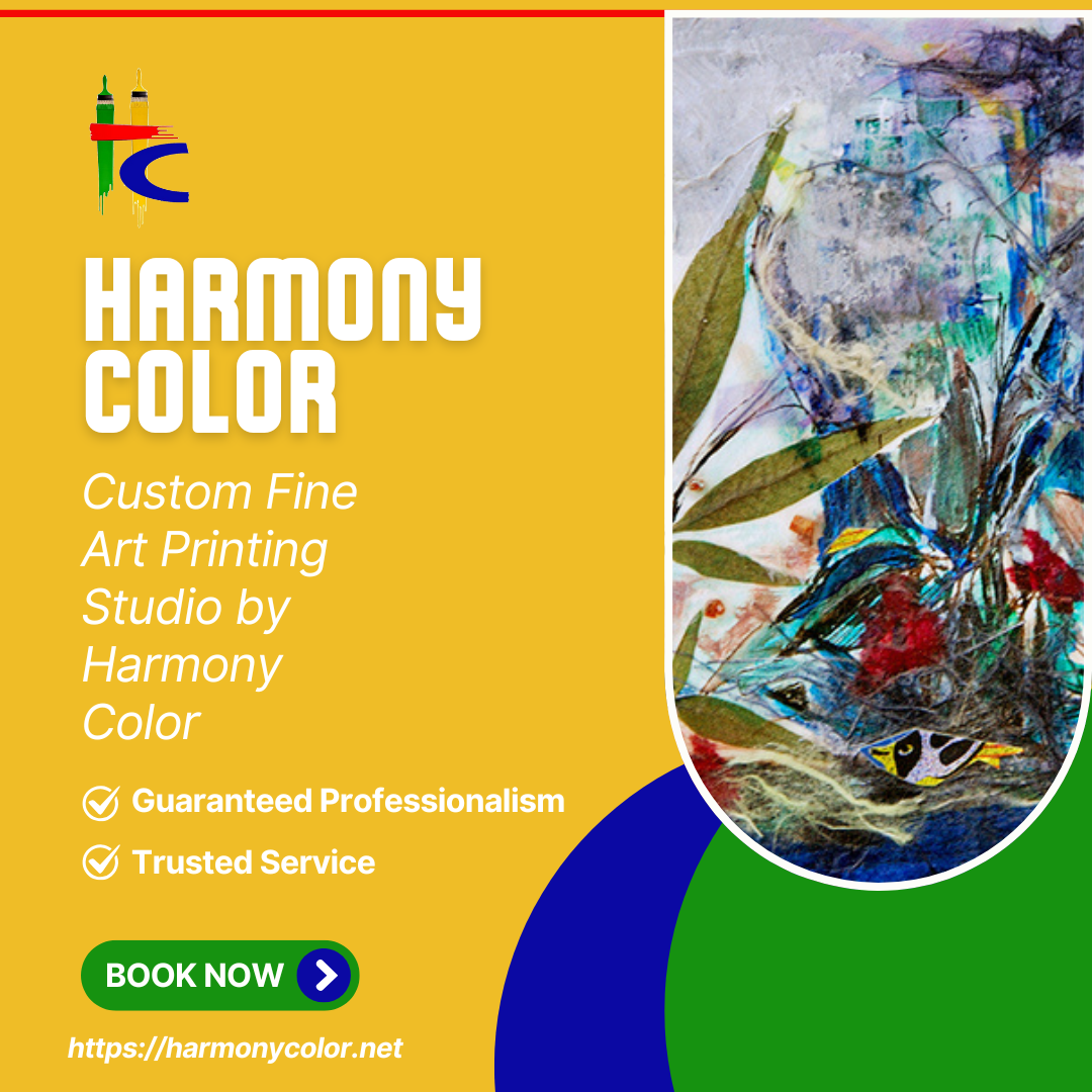 Custom Fine Art Printing Studio by Harmony Color
