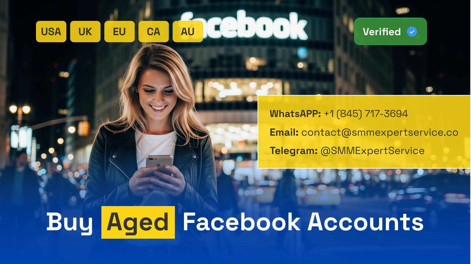 Buy Aged Facebook Accounts and Expand Your Reach