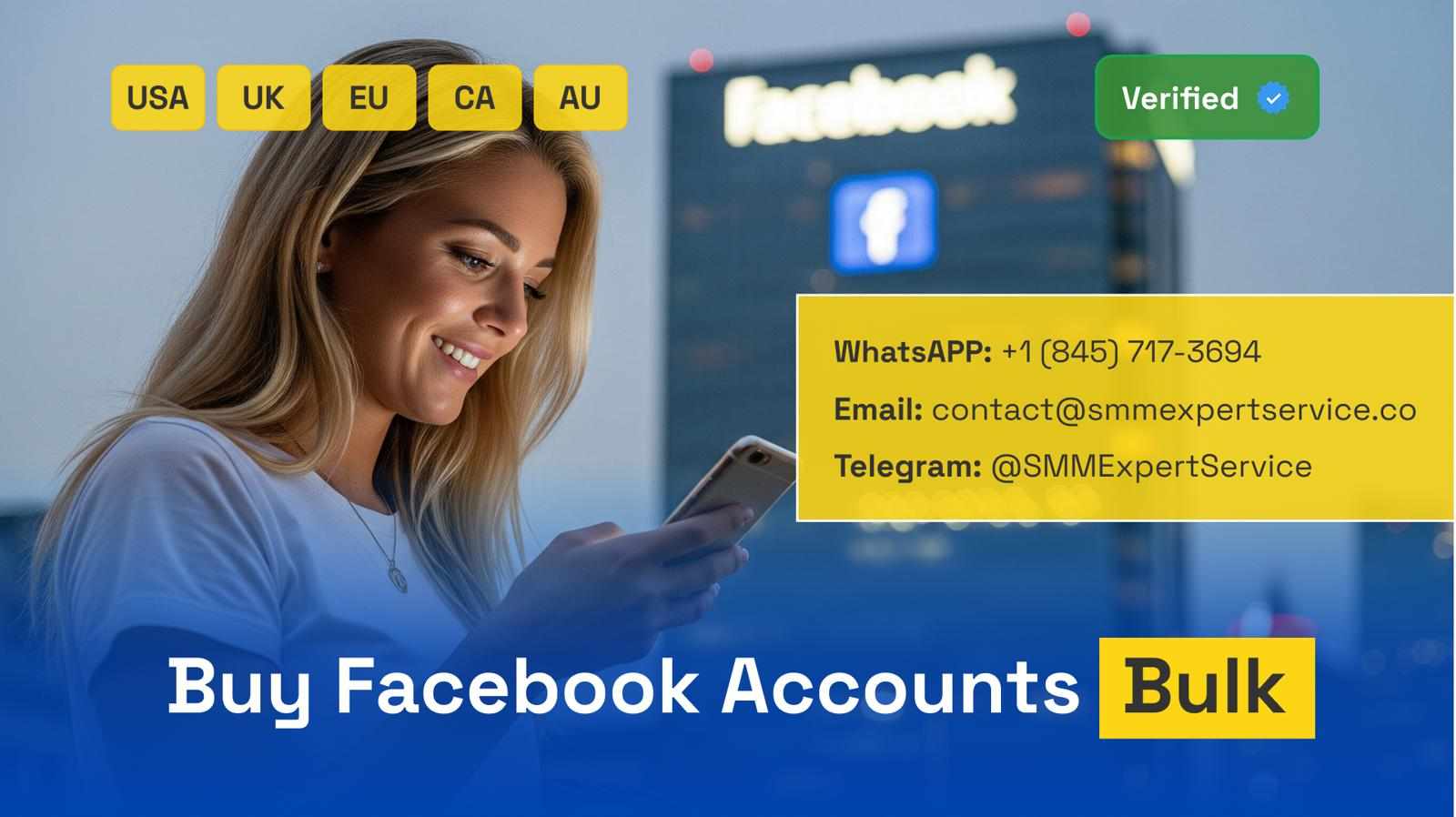 The Best Place to Buy Facebook Accounts Bulk Online