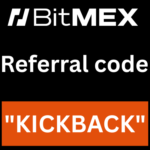 Bitmex Referral code "KICKBACK" Get Upto 10000$ Sign Up Bonus