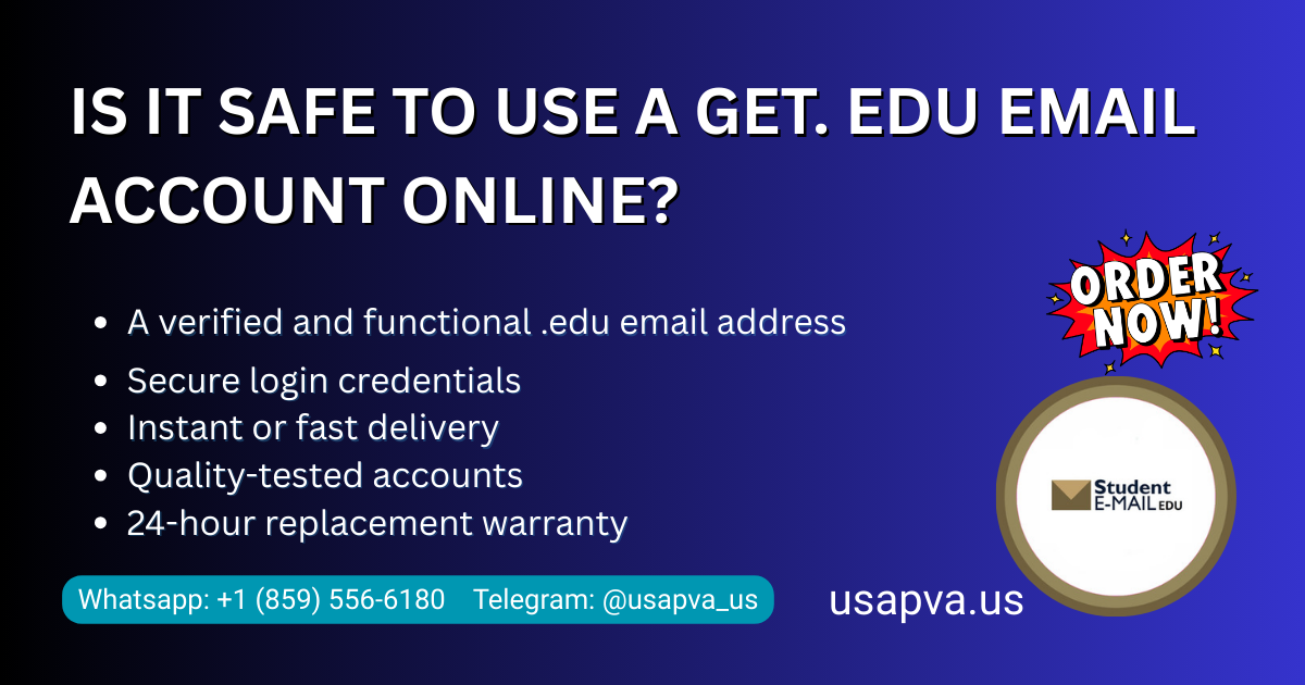 Is It Safe to Use a get. edu email Account Online?