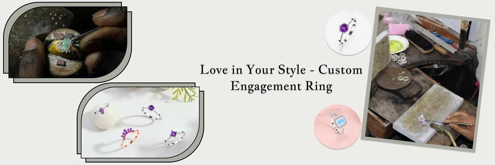Customized Engagement Ring - Design Your Own Ring