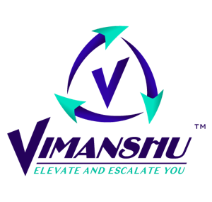 Vimanshu elevator & escalator logo