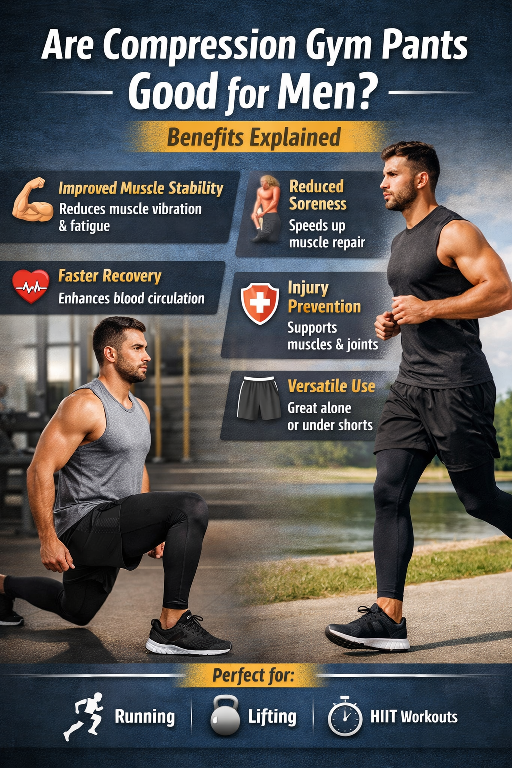 Are Compression Gym Pants Good for Men? Benefits Explained