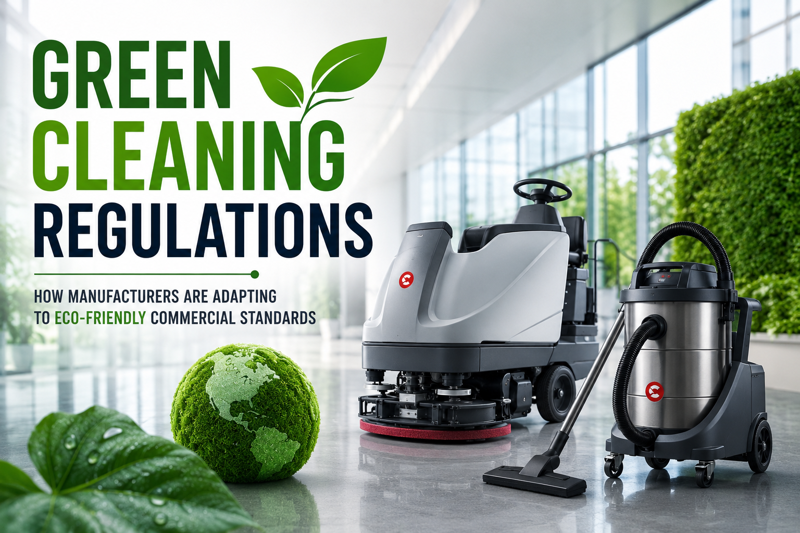 Green Cleaning Regulations: How Manufacturers Are Adapting to Eco-Friendly Commercial Standards