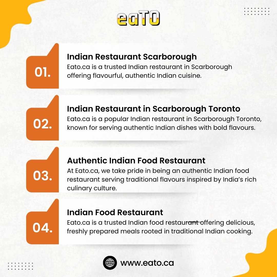 Authentic Indian Food Restaurant in Scarborough | Eato.ca