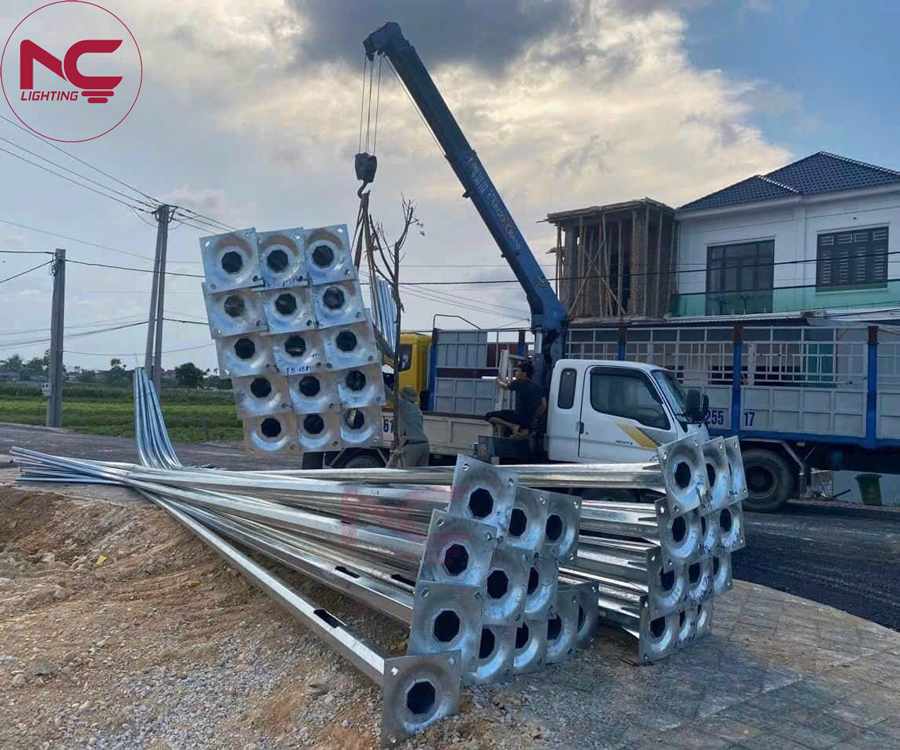 High-Pressure Street Light Poles - Cot den san vuon 365