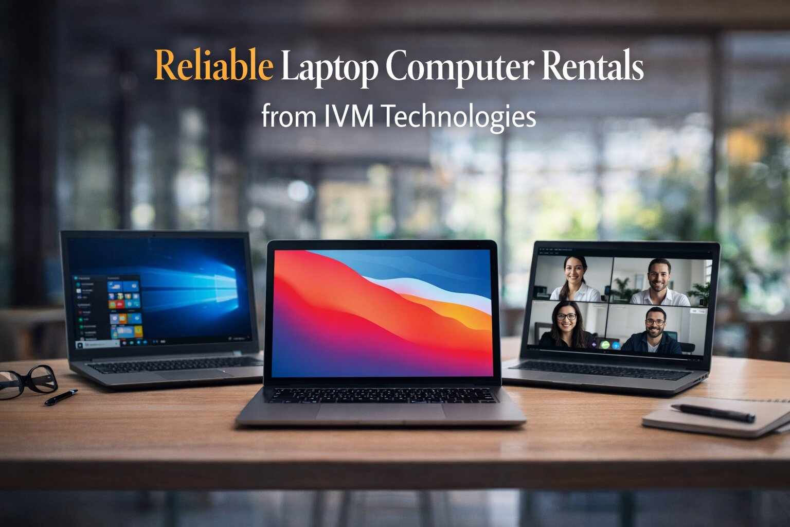 Reliable Laptop Computer Rentals from IVM Technologies