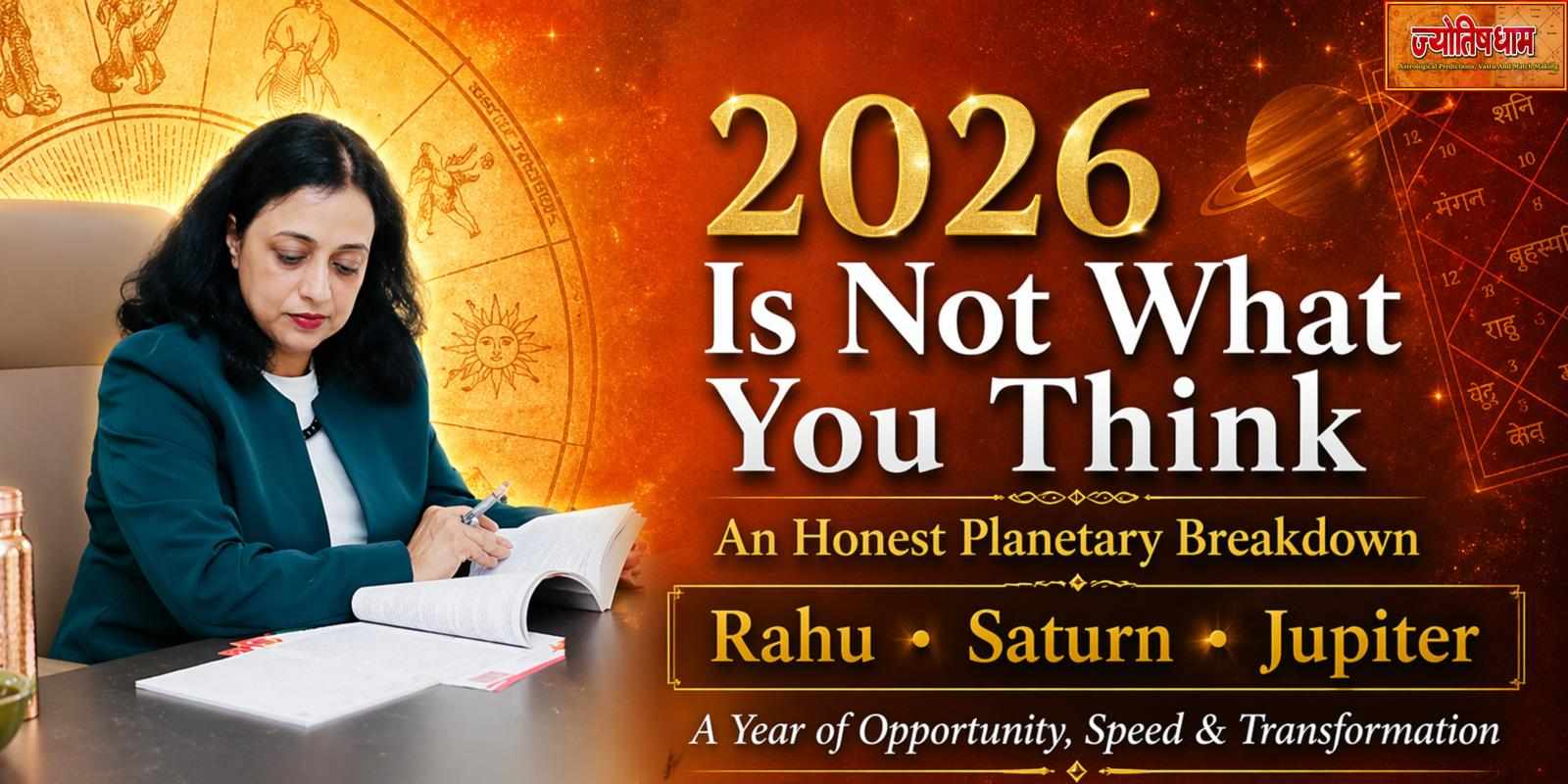 2026 Is Not What You Think - An Astrologer's Honest Planetary Breakdown