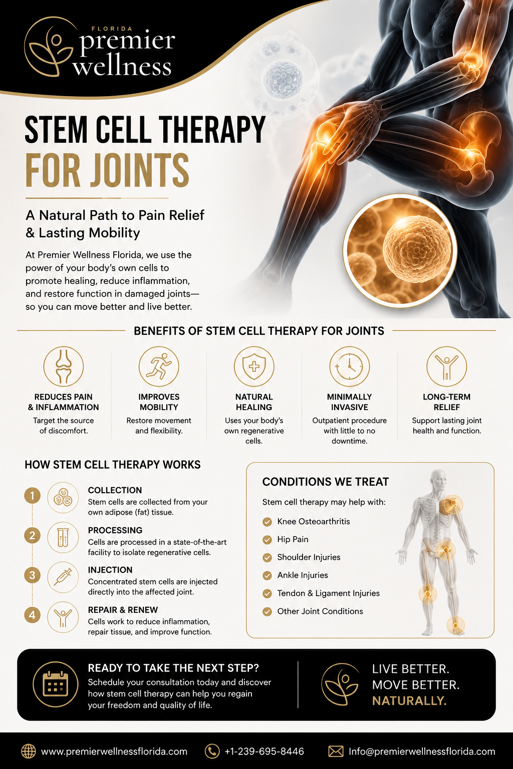How Premier Wellness Florida Makes stem cell therapy for joints Feel Less Intimidating