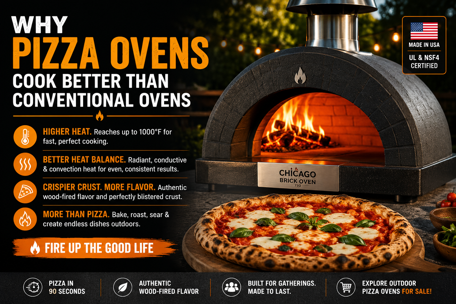 Why Pizza Ovens Cook Better Than Conventional Ovens