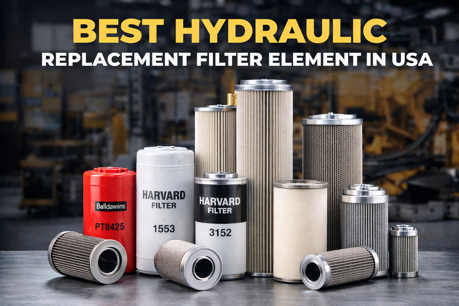 Best Hydraulic Replacement Filter Element for Sale in USA