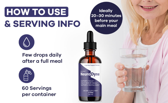 Neurodyne Drops Reviews And Complaints-(HOW TO WORK?)-Unlock Your Brain’s Full Potential with Neurodyne!