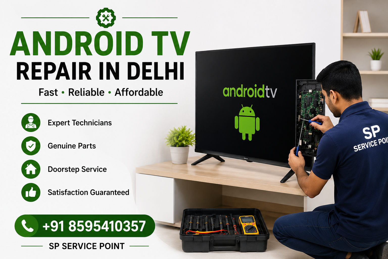 Facing Android TV Issues? Get Professional Android TV Repair in Delhi