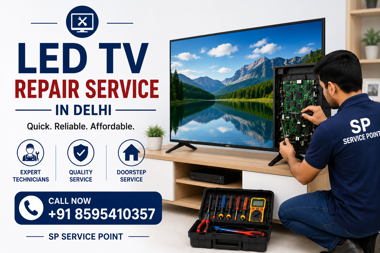 Professional LED TV Repair Service in Delhi for Every Major Brand
