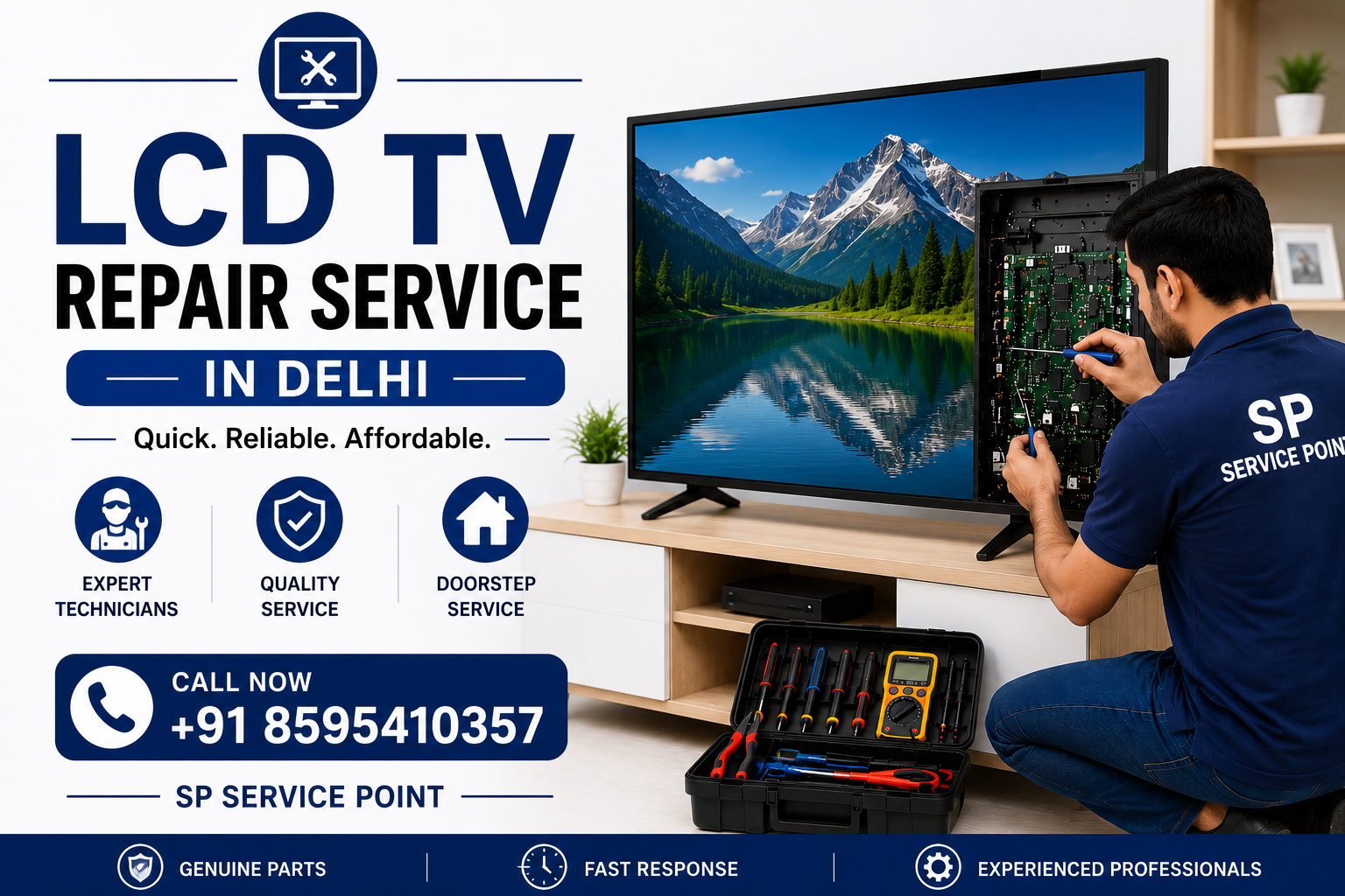 Trusted LCD TV Repair Service in Delhi for Reliable Home Entertainment