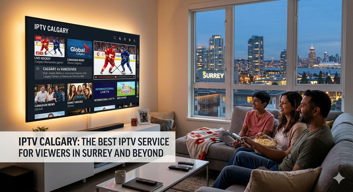 IPTV Calgary: The Best IPTV Service for Viewers in Surrey and Beyond