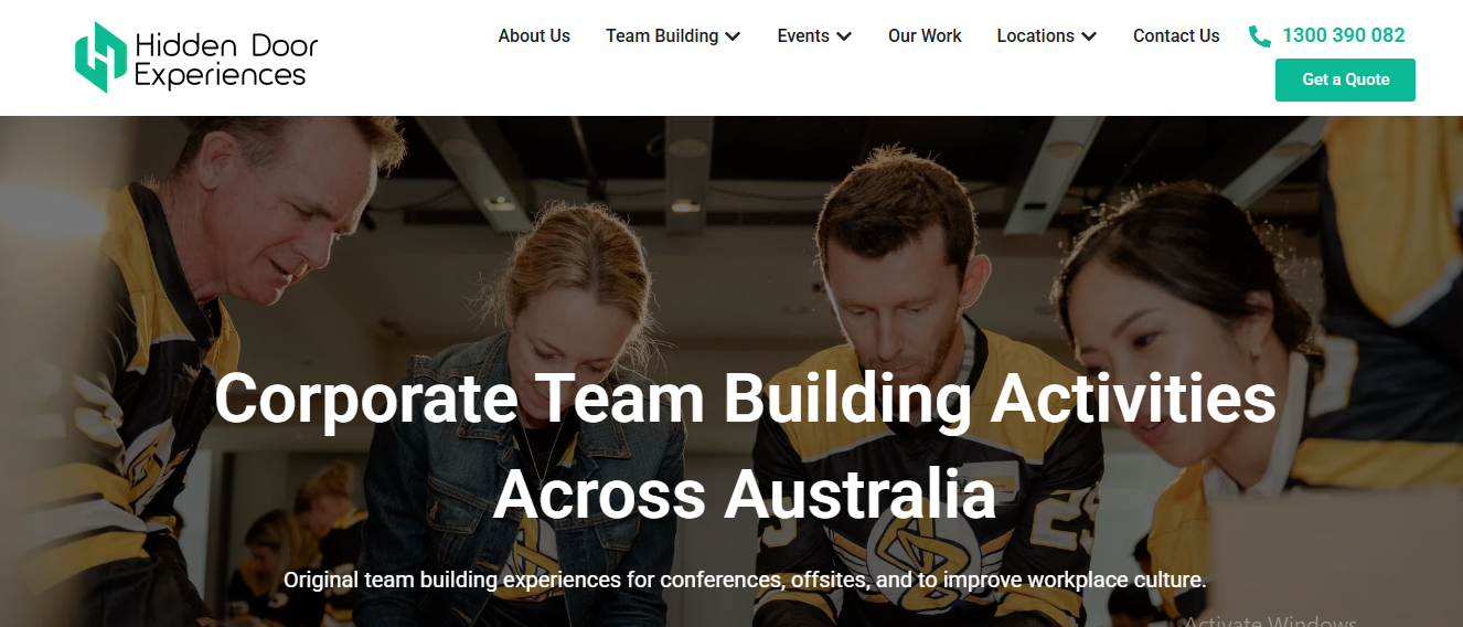 Corporate Team Building Sydney | Hidden Door Experiences