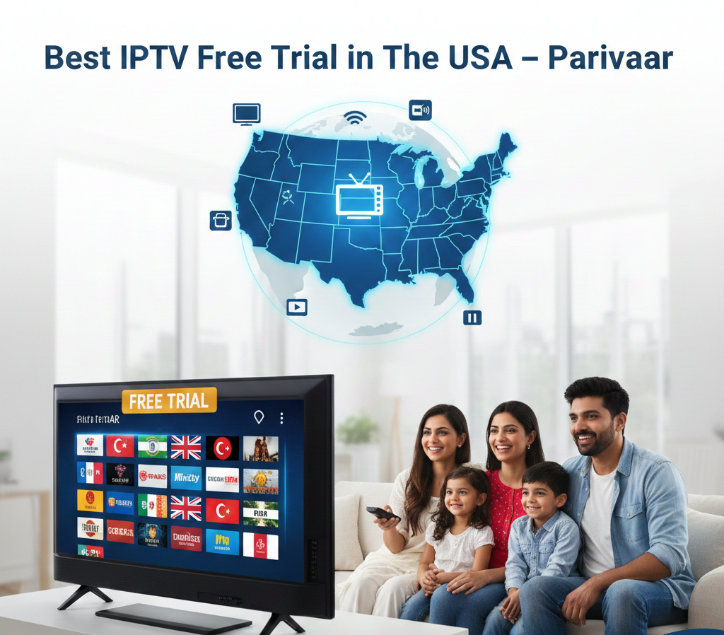 Best IPTV Free Trial in The USA – Parivaar