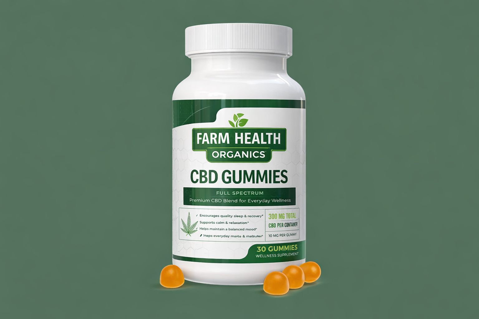Farm Health Organics CBD Gummies - A Review of the Shark Tank Product for Pain, Anxiety, and Stress Relief Near Me