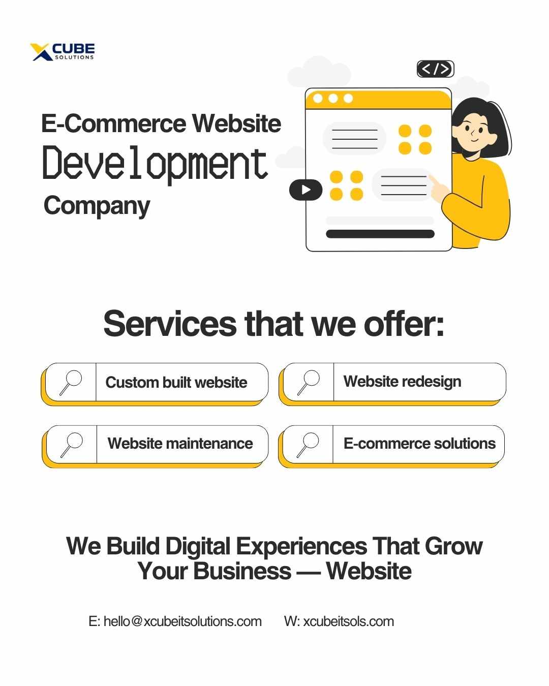 Ecommerce Website Development Company for Indian Businesses