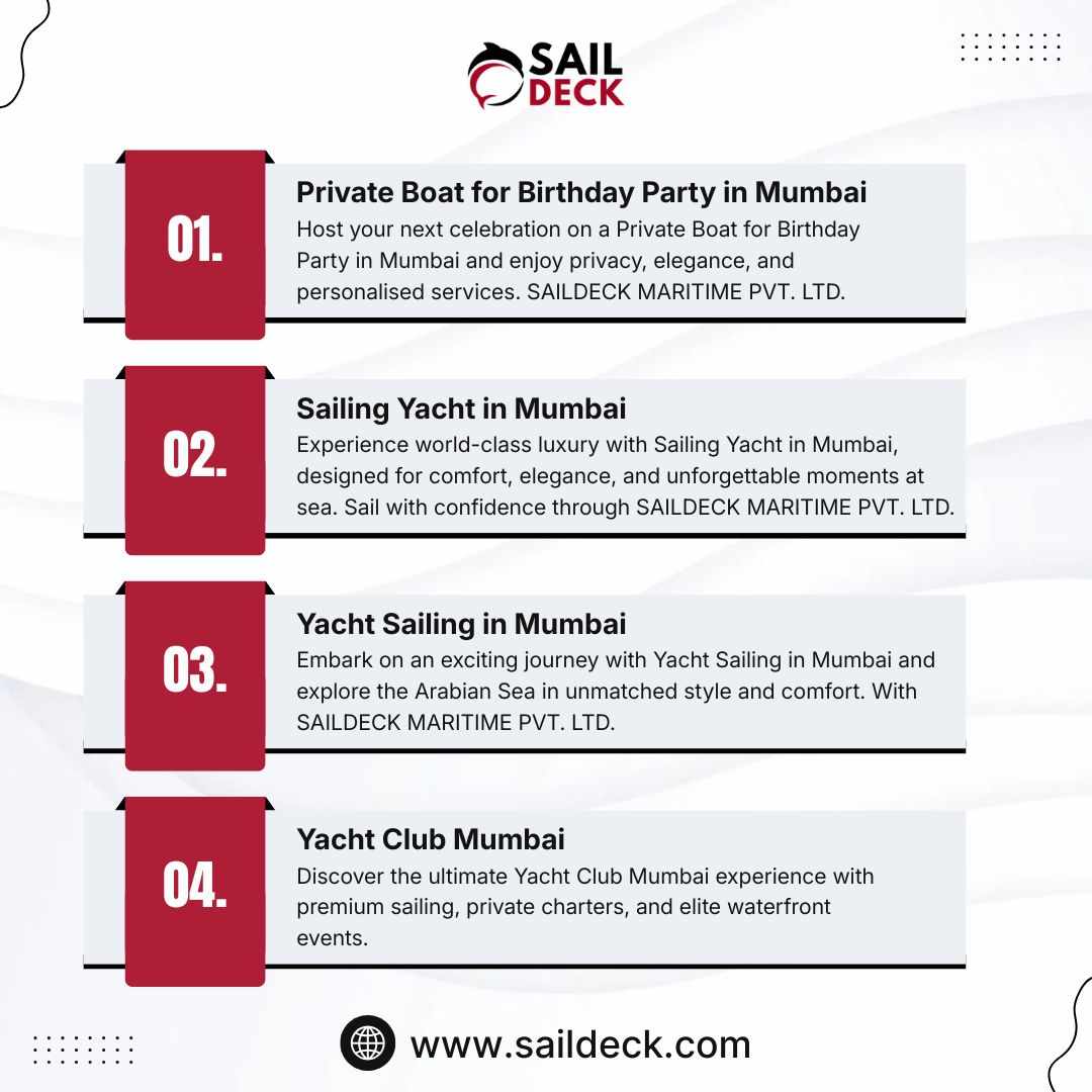 Exclusive Private Boat for Birthday Party in Mumbai Deals