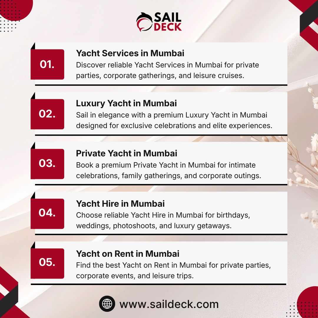 Private Yacht in Mumbai for Luxury Events & Sea Trips