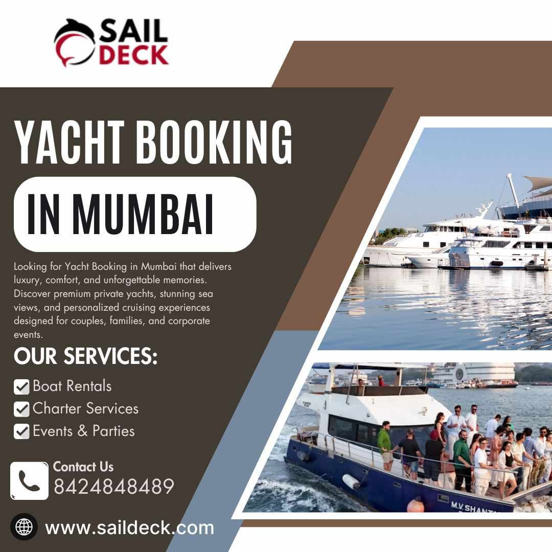 Ultimate Yacht Booking in Mumbai for Luxury Sea Experiences